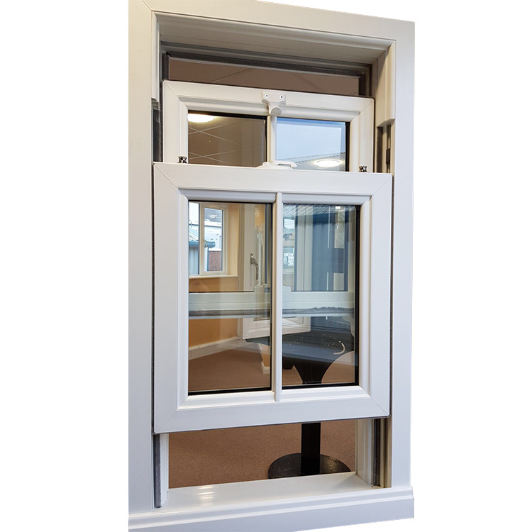 Villa 0.38PVB 5mm Aluminum Vertical Sliding Window