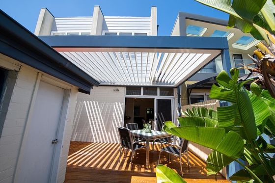 Durable Powder Coated Aluminium Pergola Outdoor SGS Certificate