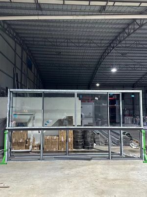 Affordable Aluminium Sliding Windows Left / Right / Top / Bottom Opening Direction