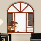 6063-T5 Aluminum 180 Degree Arched Casement Windows