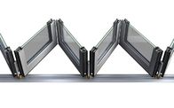 2mm Frameless Aluminium Sliding Folding Windows