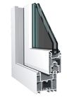 French Fence Tempered 1.6mm Aluminum Top Hung Window