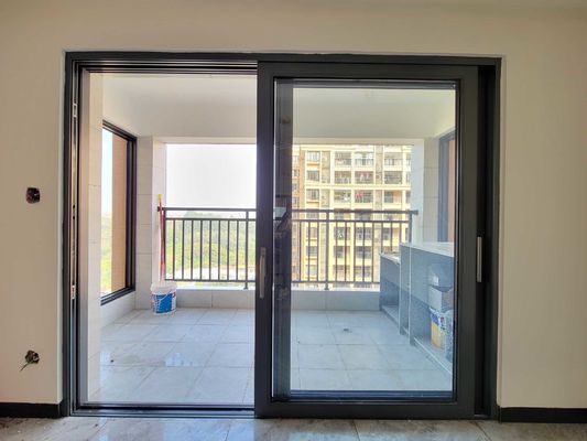 Large Screen Aluminium Sliding Doors Weatherproof 5 Years Warranty